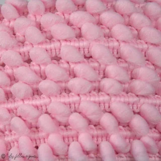 DESTOCK fin de bobine de galon mini pompon orange 9mm - 17m Tissus et mercerie créative – Nos sélections sans marque - 12