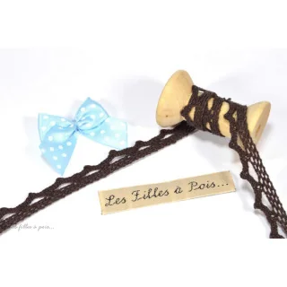 DESTOCK dentelle coton vert clair - 10mm - 33m Tissus et mercerie créative – Nos sélections sans marque - 5