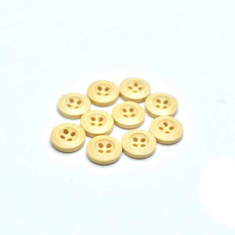 Pomo redondo de madera barnizada - 13mm - Natural - Lote de 10 Autres marques - Tissus et mercerie - 1 Pomo redondo de madera barnizada - 13mm - Natural - Lote de 10 Autres marques - Tissus et mercerie - 1