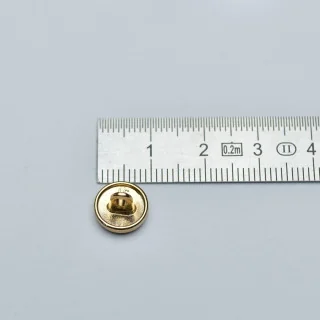 Bouton à queue noir brillant coeur doré métal - Rond - Noir et doré - 10mm Tissus et mercerie créative – Nos sélections sans mar