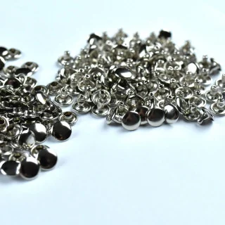 Rivets ronds à sertir – 8x6 mm – Lot de 100 – Couture & jeans Tissus et mercerie créative – Nos sélections sans marque - 2