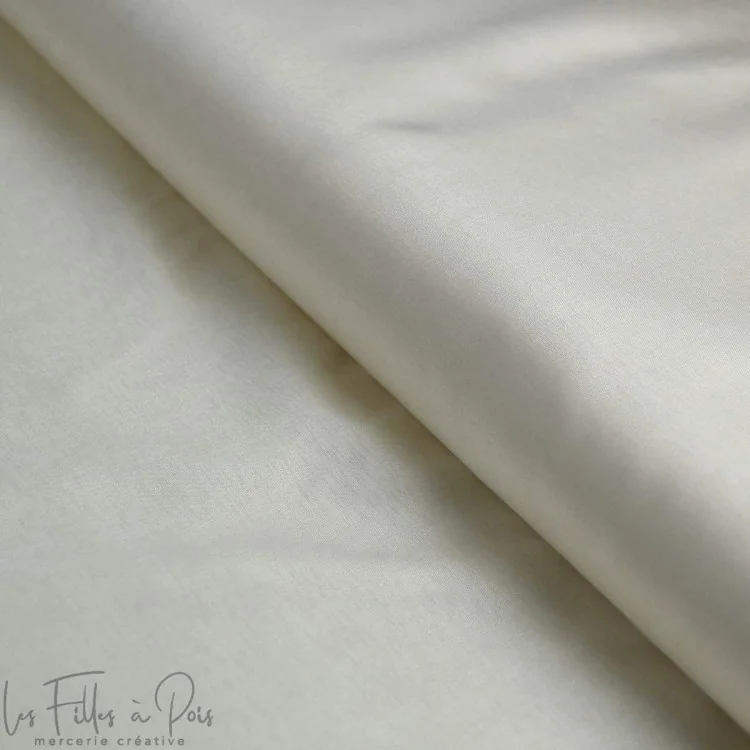 Coupon de tissu doublure Venezia - Ecru - 280cm Tissus et mercerie créative – Nos sélections sans marque - 5 Coupon de tissu doublure Venezia - Ecru - 280cm Tissus et mercerie créative – Nos sélections sans marque - 5