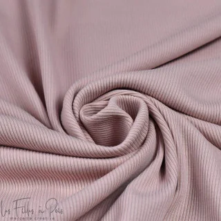 Jersey côtelé "Rib-Knit" non tubulaire – Bord-côtes extensible ultra confort (côte 2 mm) Tissus et mercerie créative – Nos sélec