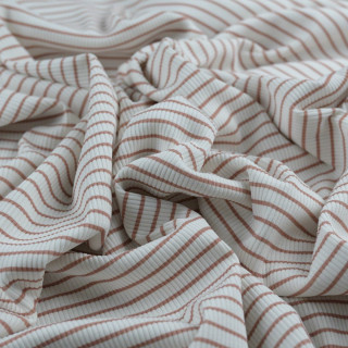 Tissu jersey cote rayures fines - Rib-Knit Autres marques - Tissus et mercerie - 8