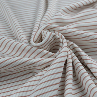 Tissu jersey cote rayures fines - Rib-Knit Autres marques - Tissus et mercerie - 7