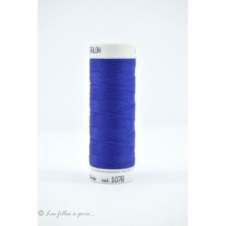 Linha de costura Mettler Seralon 200m - Azul - 1078 METTLER ® - Fils à coudre et à broder - 1 Linha de costura Mettler Seralon 200m - Azul - 1078 METTLER ® - Fils à coudre et à broder - 1