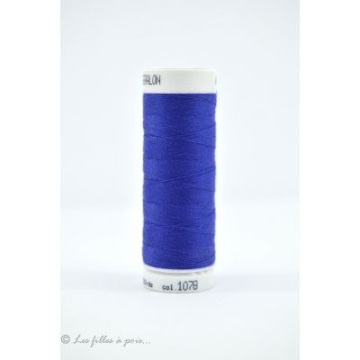 Fil à coudre Mettler Seralon 200m - coloris bleu - 1078 METTLER ® - 1