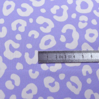 Tissu lycra motif fleurs collection "Contrastes" - Violet et écru - Les Filles à Pois - UV50+ Les Filles à Pois - Design ® - Mer