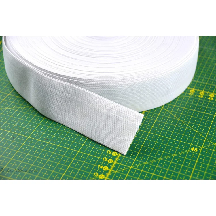 Élastique maille blanc – Bobine de couture – Plusieurs largeurs Tissus et mercerie créative – Nos sélections sans marque - 8