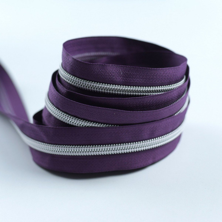 Fermeture eclair au mètre + curseurs assortis - Spiralée argentée - Nylon Autres marques - Tissus et mercerie - 14 Fermeture eclair au mètre + curseurs assortis - Spiralée argentée - Nylon Autres marques - Tissus et mercerie - 14