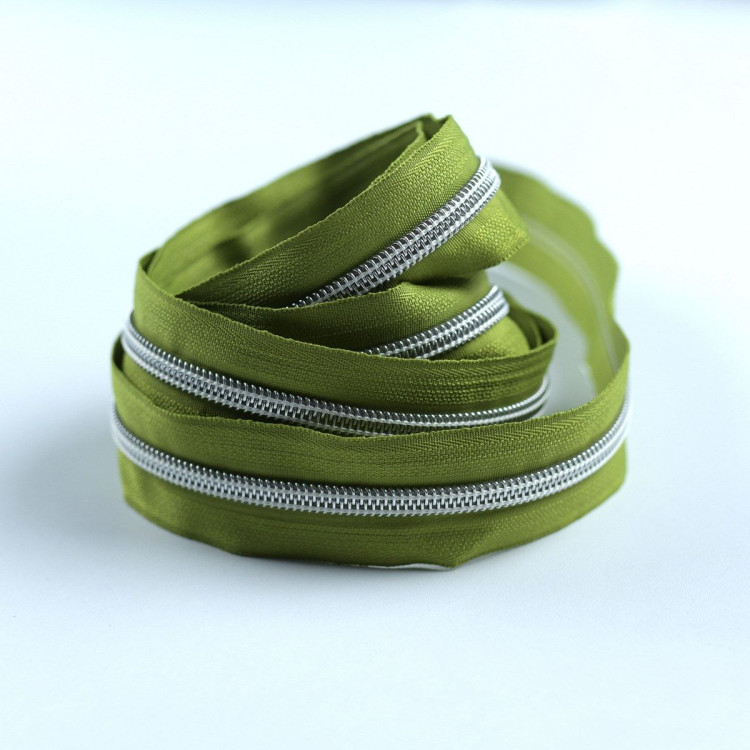 Fermeture eclair au mètre + curseurs assortis - Spiralée argentée - Nylon Autres marques - Tissus et mercerie - 15 Fermeture eclair au mètre + curseurs assortis - Spiralée argentée - Nylon Autres marques - Tissus et mercerie - 15