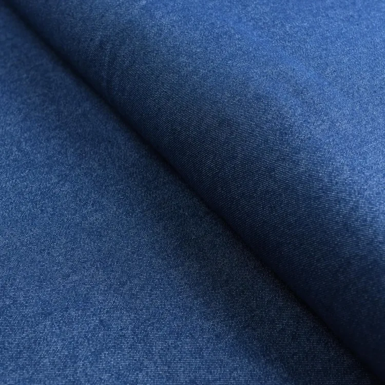 Tissu jeans stretch sergé bleu – Denim extensible Tissus et mercerie créative – Nos sélections sans marque - 1 Tissu jeans stretch sergé bleu – Denim extensible Tissus et mercerie créative – Nos sélections sans marque - 1