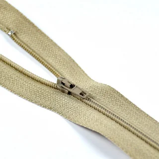 Lot de 2 fermetures éclair nylon – Non séparables – 20 cm – 19 couleurs - 3