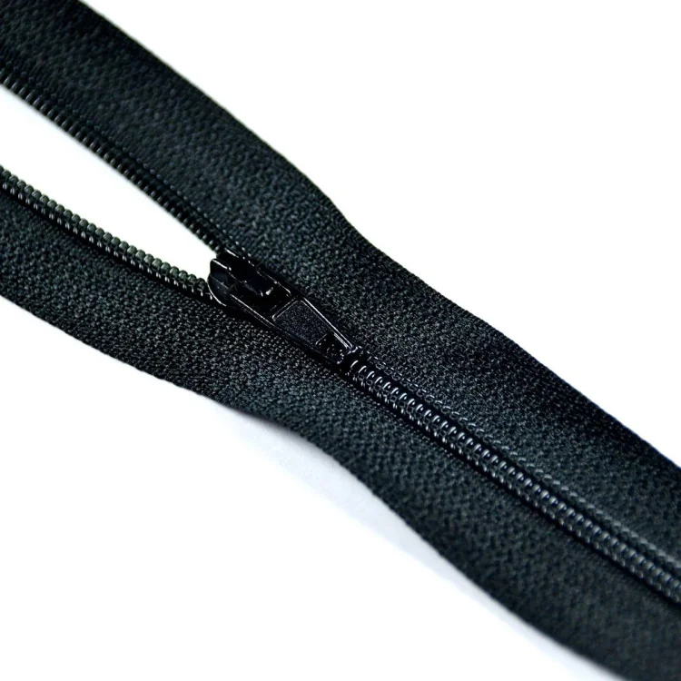 Lot de 2 fermetures éclair nylon – Non séparables – 25 cm – 19 couleurs - 1