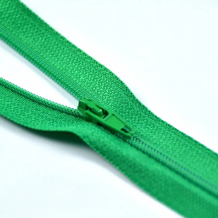 Lot de 2 fermetures éclair nylon – Non séparables – 30 cm – 19 couleurs - 2