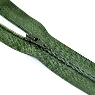 Lot de 2 fermetures éclair nylon – Non séparables – 25 cm – 19 couleurs - 13