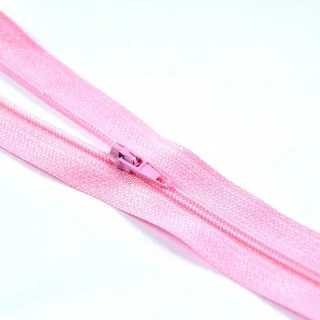 Lot de 2 fermetures éclair nylon – Non séparables – 25 cm – 19 couleurs - 12