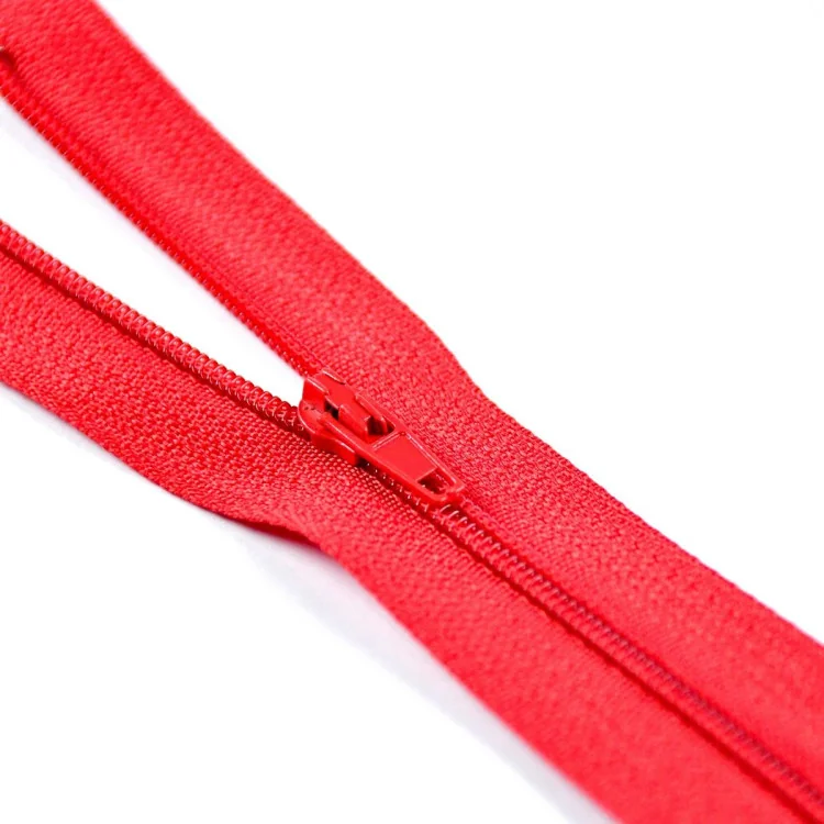 Lot de 2 fermetures éclair nylon – Non séparables – 30 cm – 19 couleurs - 11