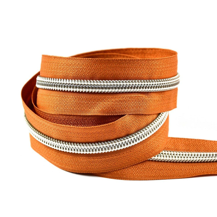 Cremallera por metros + deslizadores a juego - Espiral plateada - Nylon Autres marques - Tissus et mercerie - 27 Cremallera por metros + deslizadores a juego - Espiral plateada - Nylon Autres marques - Tissus et mercerie - 27