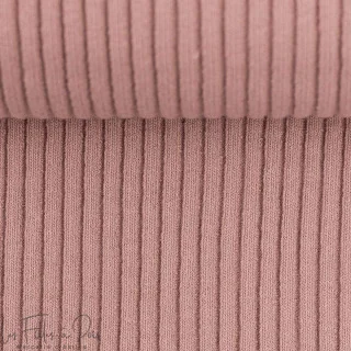 Coupon de bords-côtes jersey côtelé tubulaire - Vieux vert - 250cm Tissus et mercerie créative – Nos sélections sans marque - 9