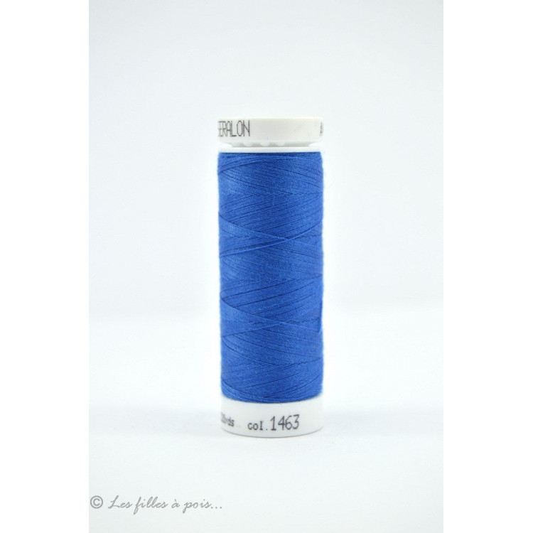 Fil à coudre Mettler Seralon 200m - Bleu - 1463 METTLER ® - Fils à coudre et à broder - 1 Fil à coudre Mettler Seralon 200m - Bleu - 1463 METTLER ® - Fils à coudre et à broder - 1