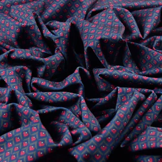 Tissu lycra maillot de bain lotus "Lotos" tons violets - UFP50+ - Collections Klass - Les Filles à Pois Design Les Filles à Pois