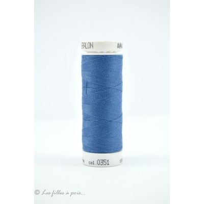 Fil à coudre Mettler Seralon 200m - coloris bleu - 0351 METTLER ® - 1