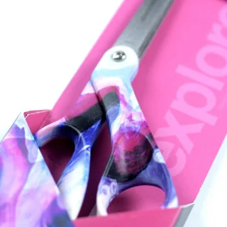 Ciseaux couture Fiskars 21 cm – Collection Morph – Poignées ergonomiques droitiers Fiskars : ciseaux couture, cutters rotatifs e