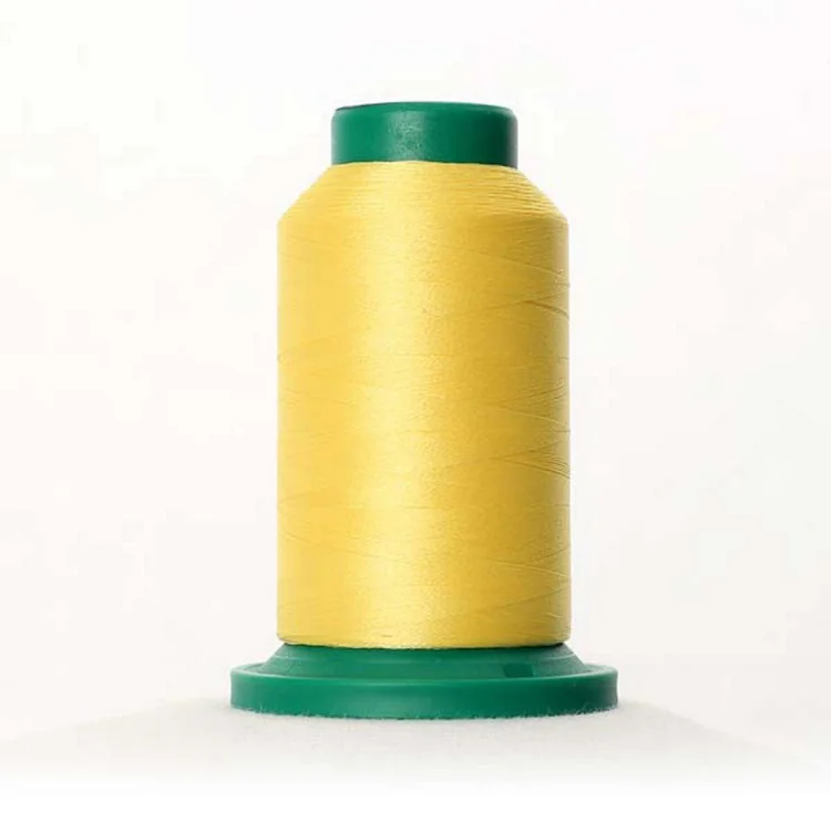 Fil à broder universel machine ISACORD 1000M - jaune - 0230 Mettler : fils à coudre, broder et surjeter de qualité - 1