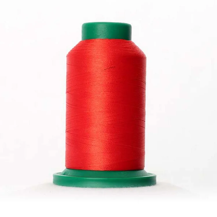 Fil à broder universel machine ISACORD 1000M - rouge - 1703 Mettler : fils à coudre, broder et surjeter de qualité - 1
