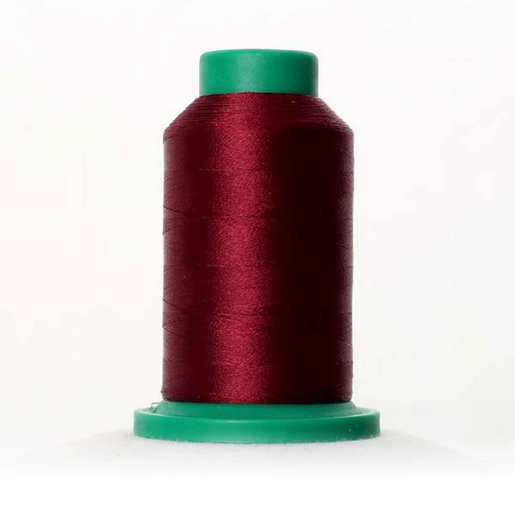 Fil à broder universel machine ISACORD 1000M - rouge - 2115 Mettler : fils à coudre, broder et surjeter de qualité - 1