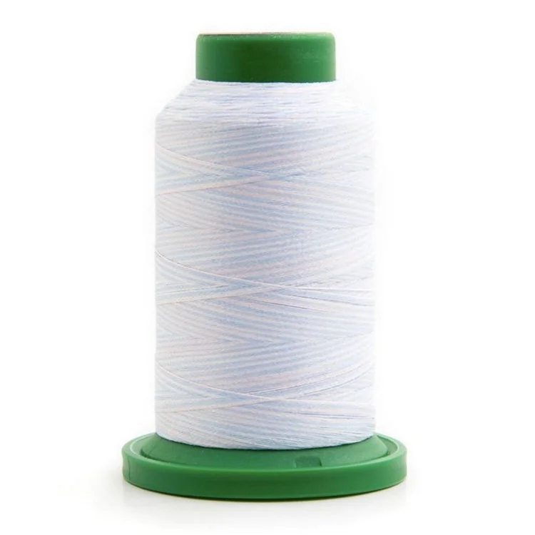 Fil à broder universel machine ISACORD MULTI COLORE Chiné 1000M - bleu - 9506 Mettler : fils à coudre, broder et surjeter de qua