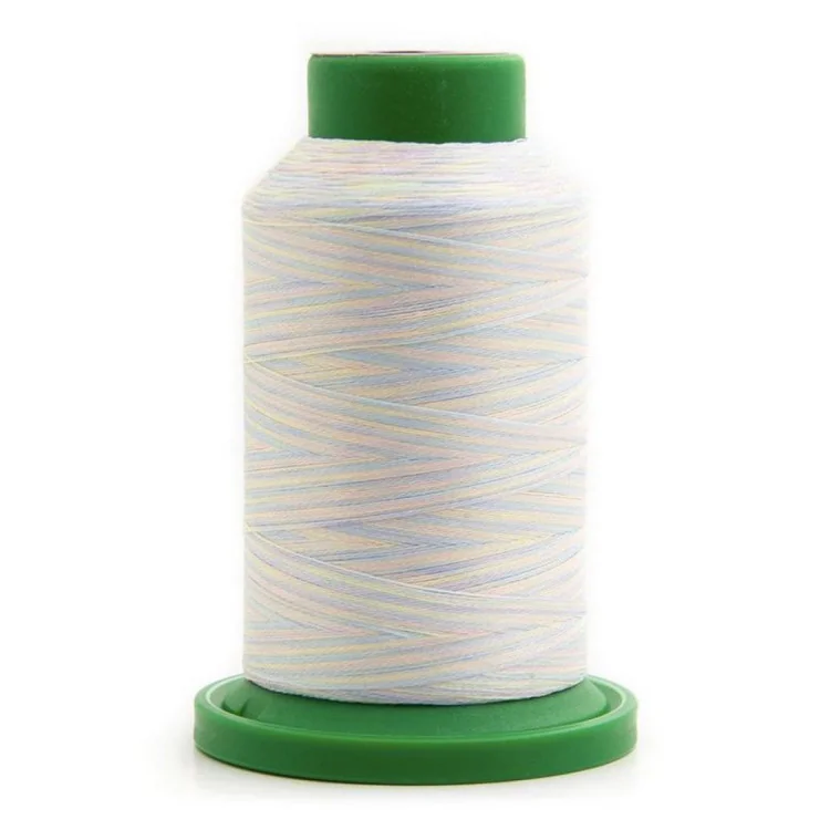 Fil à broder universel machine ISACORD MULTI COLORE Chiné 1000M - arc en ciel - 9909 Mettler : fils à coudre, broder et surjeter