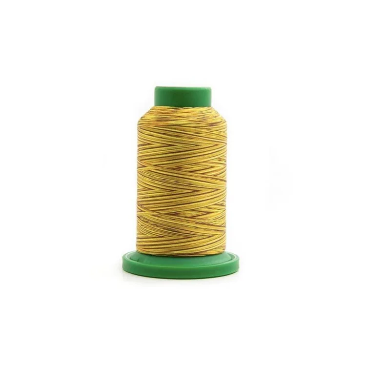 Fil à broder universel machine ISACORD MULTI COLORE Chiné 1000M - jaune - 9975 Mettler : fils à coudre, broder et surjeter de qu