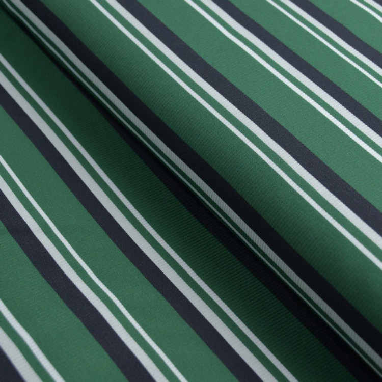 Tissu jersey cote - Rayures - "Klass" - Vert, bleu marine et blanc - Les Filles à Pois Les Filles à Pois - Design ® - Mercerie e Tissu jersey cote - Rayures - "Klass" - Vert, bleu marine et blanc - Les Filles à Pois Les Filles à Pois - Design ® - Mercerie e