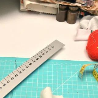 Règle courbe de traçage en aluminium – Multifonction couture – 24,5 cm Tissus et mercerie créative – Nos sélections sans marque 