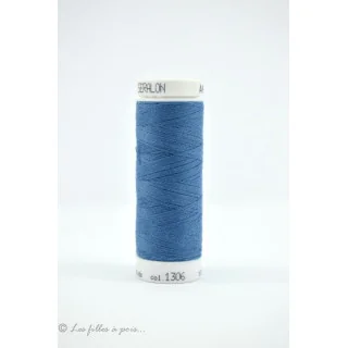 Mettler Linha de costura Seralon 200m - Azul - 1306 Mettler : fils à coudre, broder et surjeter de qualité - 1