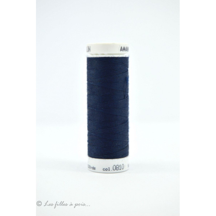 Fil à coudre Mettler ® Seralon 200m - Bleu - 0810 METTLER ® - Fils à coudre et à broder - 1 Fil à coudre Mettler ® Seralon 200m - Bleu - 0810 METTLER ® - Fils à coudre et à broder - 1