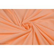 Tissu jersey motif pois - Saumon et blanc - Bio - AGF ® Art Gallery Fabrics ® - Tissus - 1