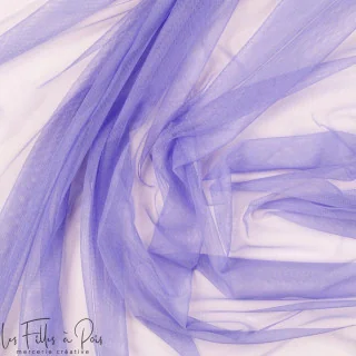 Coupon de tulle souple - Violet- 5M Tissus et mercerie créative – Nos sélections sans marque - 204