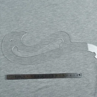 Grand perroquet – Règle de patronnage 30 cm – Plexiglass épais - 2