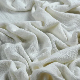 Tissu jacquard écru texturé – Maille chic et douce Tissus et mercerie créative – Nos sélections sans marque - 4