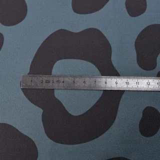 Tissu French Terry "Spirit" - Léopard Essence & Noir - Collection Angels - Les Filles à Pois - Design Les Filles à Pois - Design