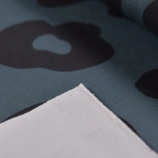 Tissu French Terry "Spirit" - Léopard Essence & Noir - Collection Angels - Les Filles à Pois - Design Les Filles à Pois - Design