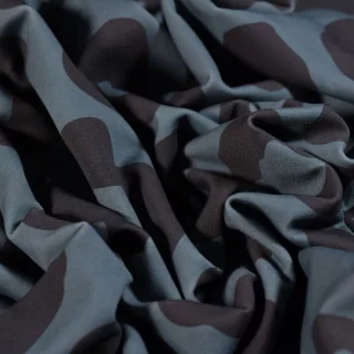 Tissu French Terry "Spirit" - Léopard Essence & Noir - Collection Angels - Les Filles à Pois - Design Les Filles à Pois - Design