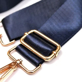 Sangle bandoulière réglable unie – 38 mm x 140 cm – Accessoires dorés Tissus et mercerie créative – Nos sélections sans marque -