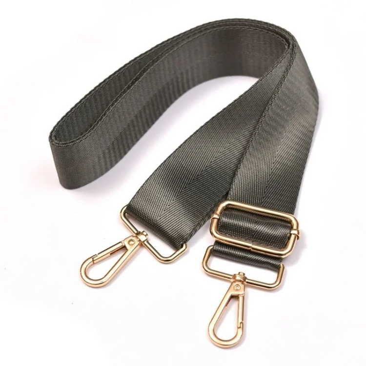 Sangle bandoulière réglable unie – 38 mm x 140 cm – Accessoires dorés Tissus et mercerie créative – Nos sélections sans marque -