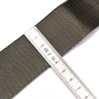 Sangle bandoulière réglable unie – 38 mm x 140 cm – Accessoires dorés Tissus et mercerie créative – Nos sélections sans marque -