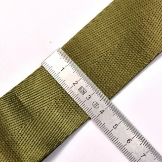 Sangle bandoulière réglable unie – 38 mm x 140 cm – Accessoires dorés Tissus et mercerie créative – Nos sélections sans marque -