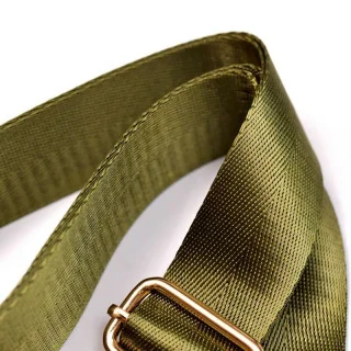 Sangle bandoulière réglable unie – 38 mm x 140 cm – Accessoires dorés Tissus et mercerie créative – Nos sélections sans marque -